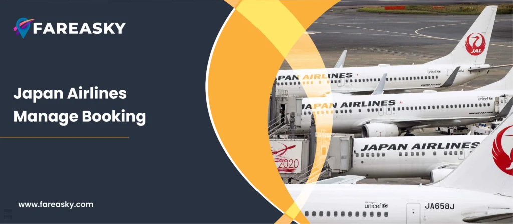 Japan Airlines Manage Booking