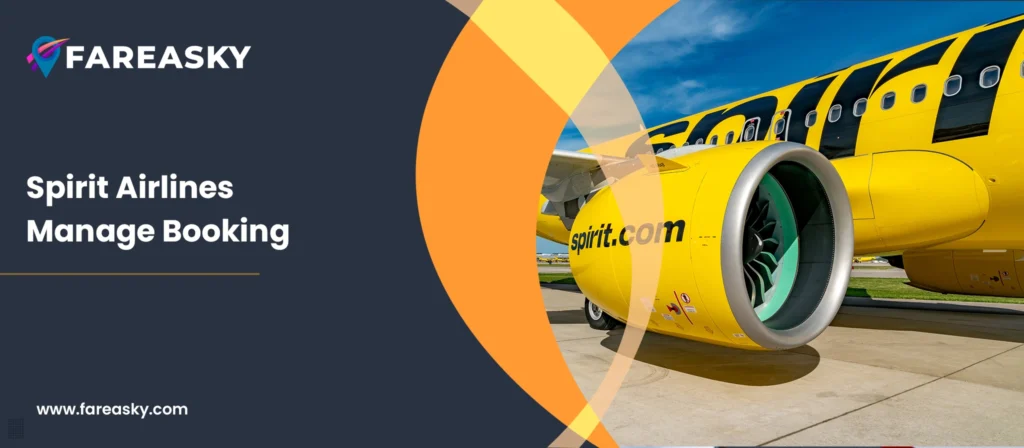 Spirit Airlines Manage Booking